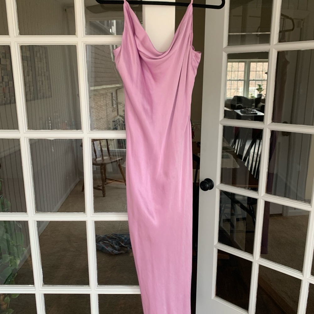 Elegant Pink Women's Dress